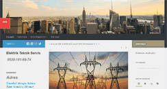 Desktop Screenshot of anindaelektrikci.com